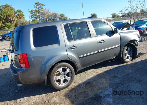 2013 Honda Pilot Ex-L from USA, damaged, VIN 5FNYF3H63DB002120